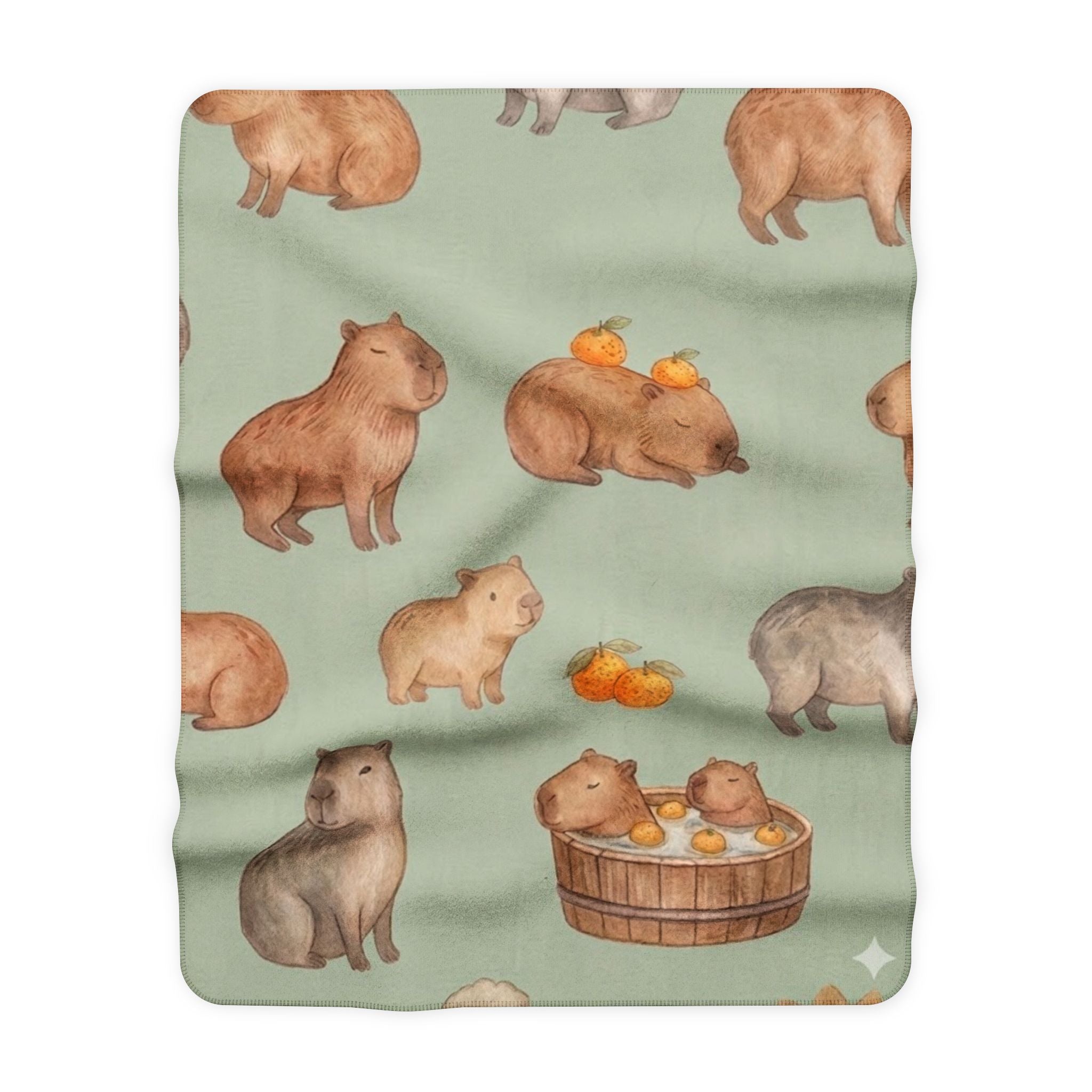 Capybara Collection Green