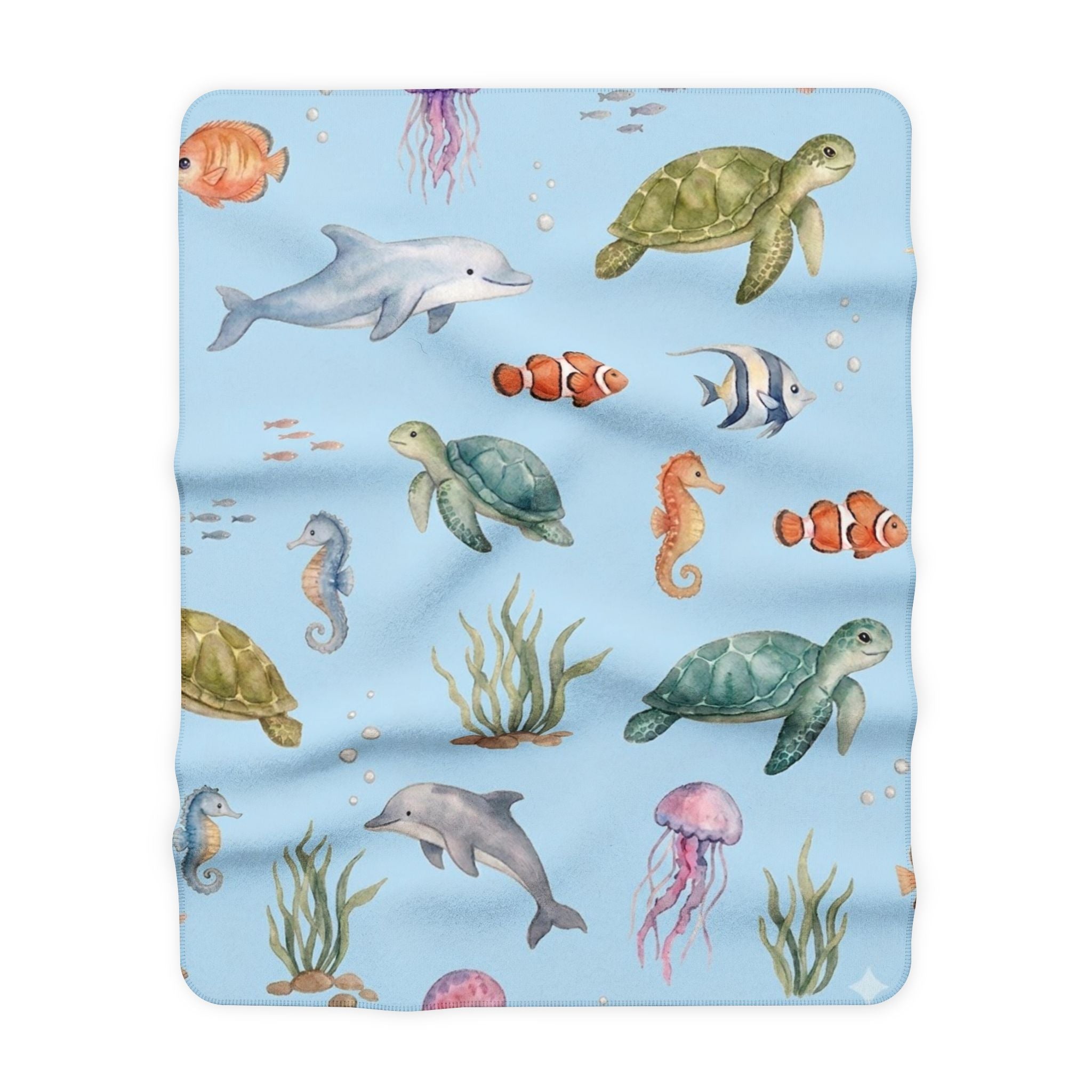 Sea Life Blue