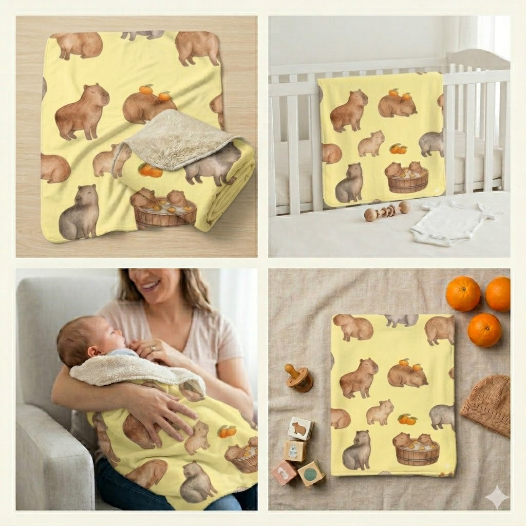 Capybara Collection Yellow