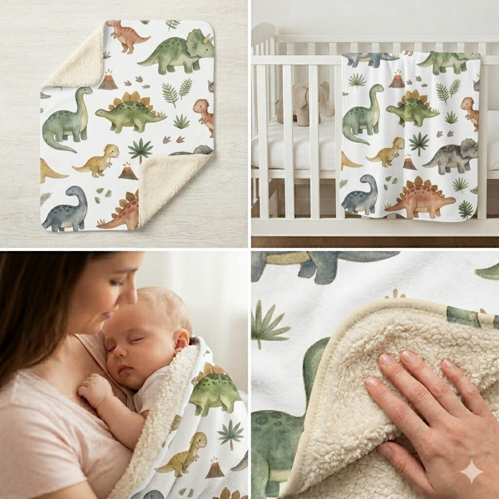 Dinosaur Collection White