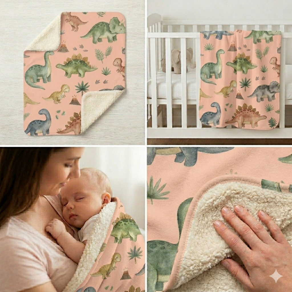 Dinosaur Collection Pink