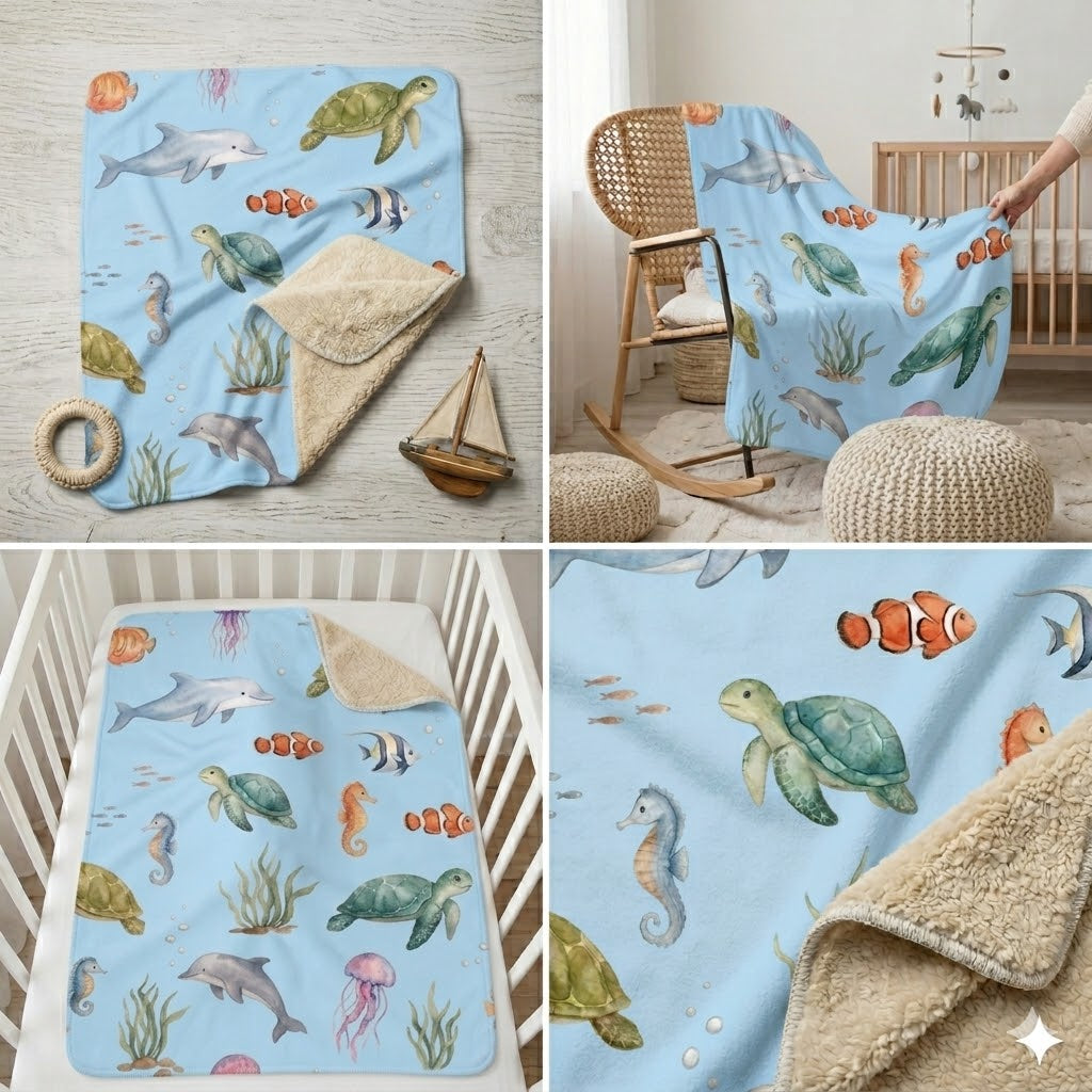 Sea Life Blue