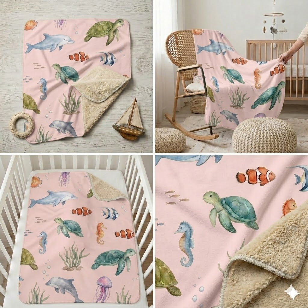Sea Life Pink