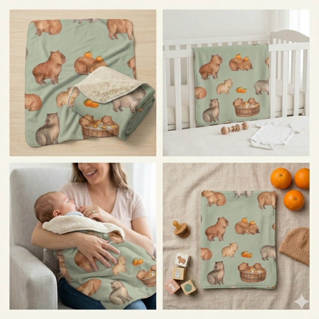 Capybara Collection Green